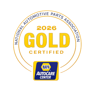 NAPA AutoCare 2026 Gold Certified center