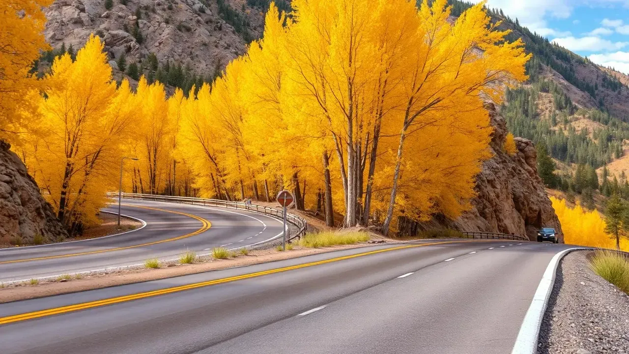 Fall Driving in Colorado, Scenic Routes and Safety Tips