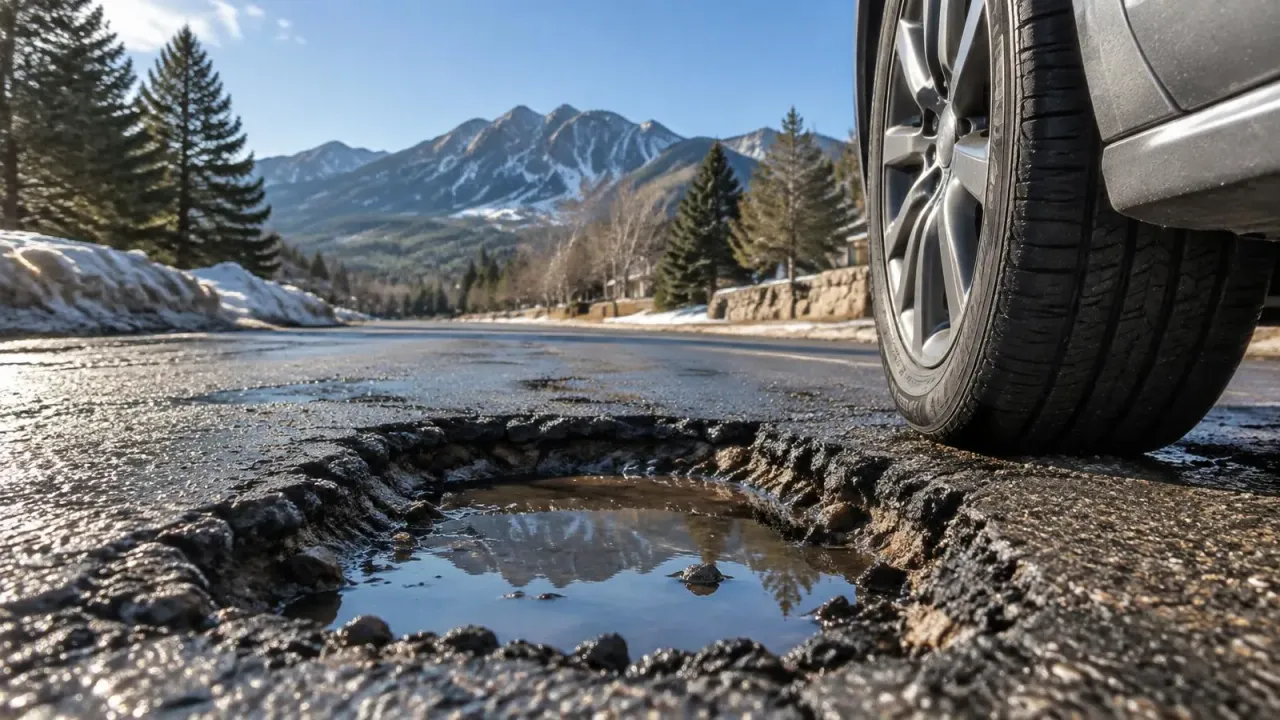 The Dangers of Potholes and How to Protect Your Car This Spring